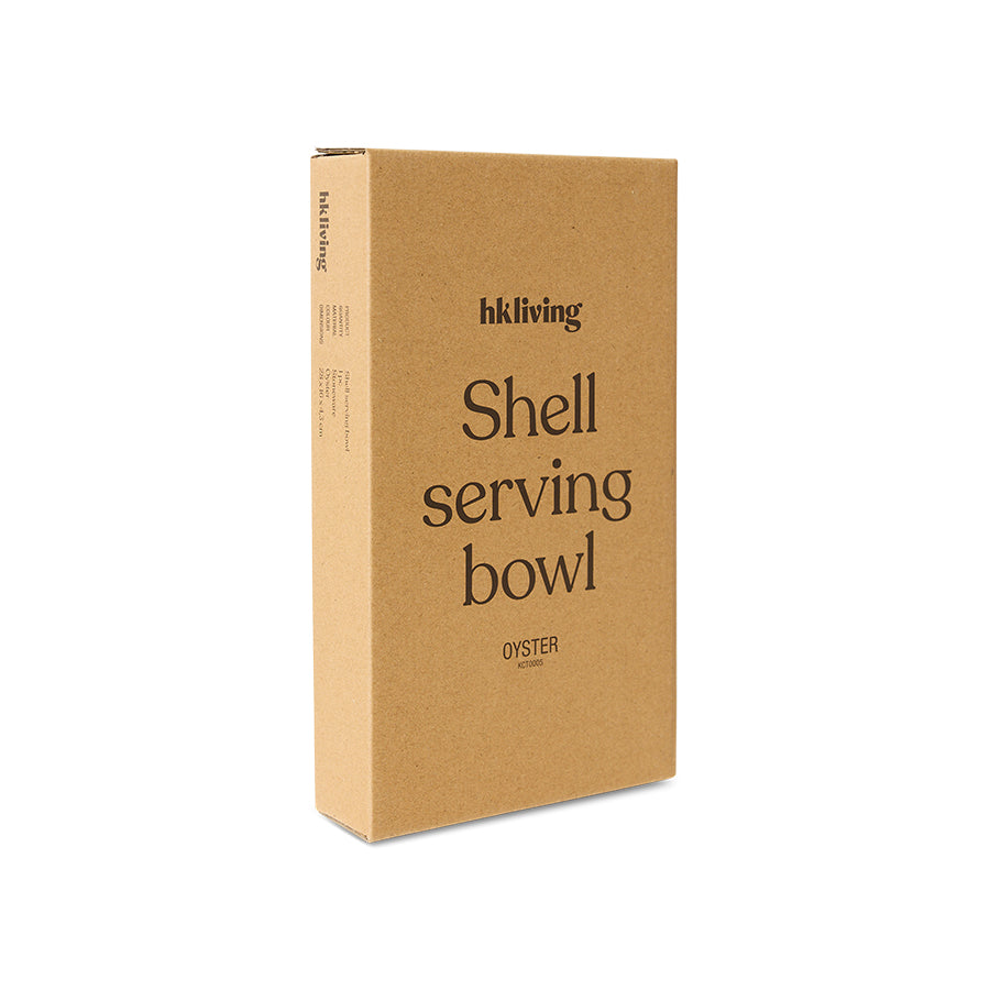 Shell Serving Bowl-oyster