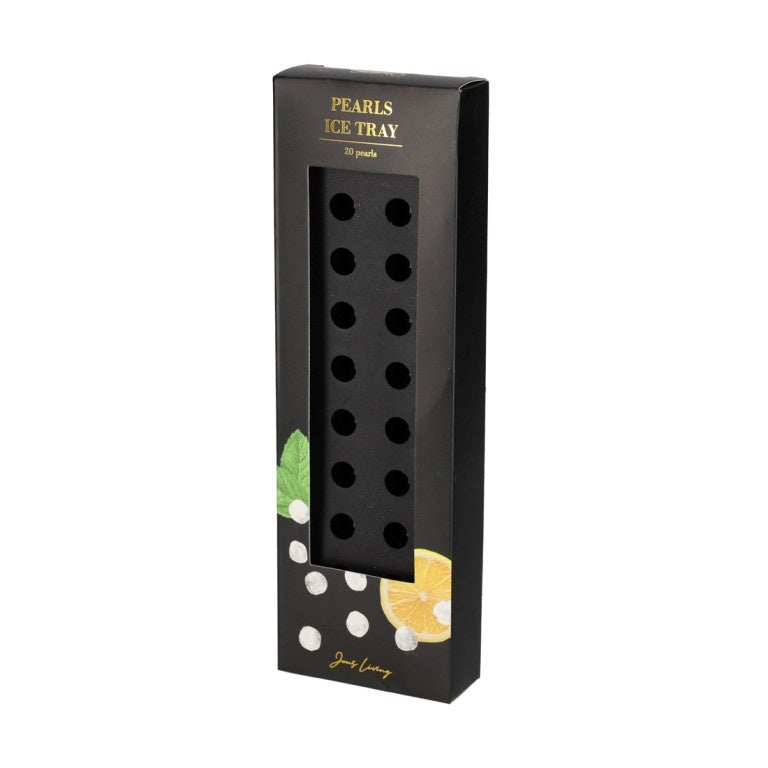 Ijsblokjesvorm Parels-zwart