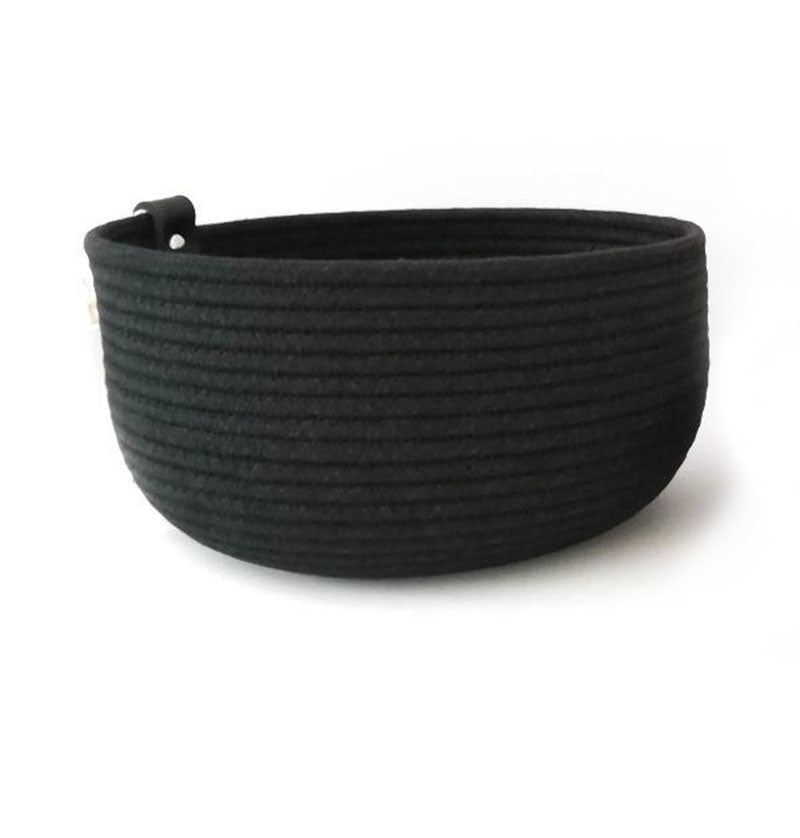 Bowl Large High-black 25x12cm