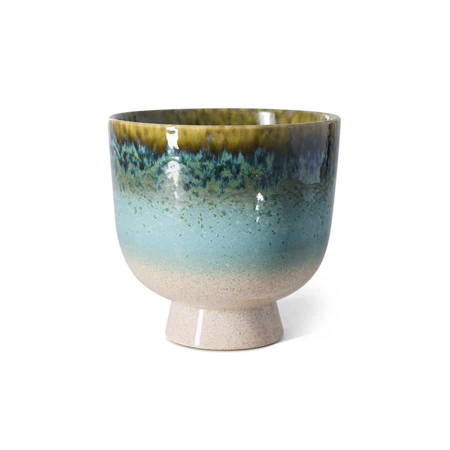 Flower Pot Retro-lagoon