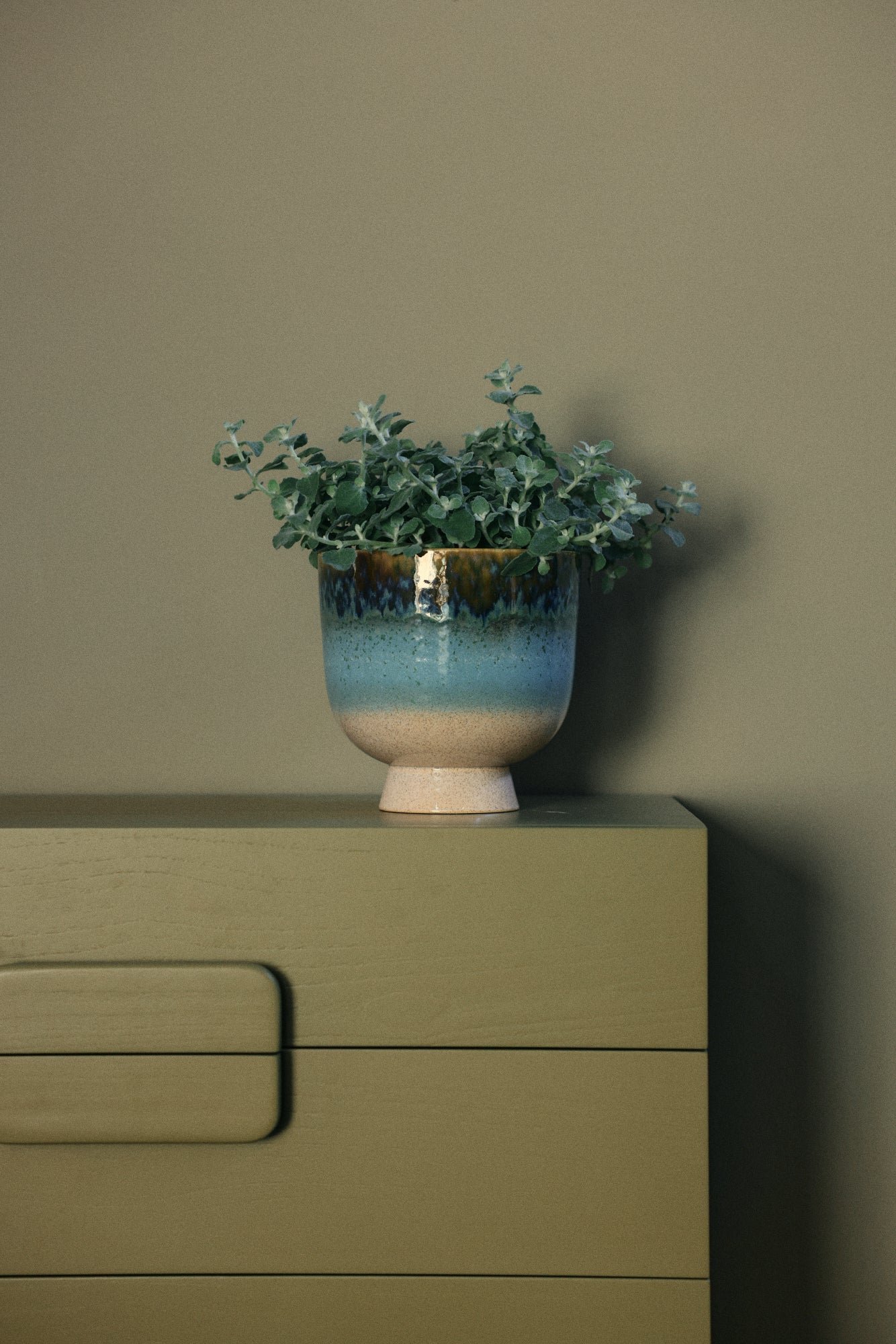 Flower Pot Retro-lagoon