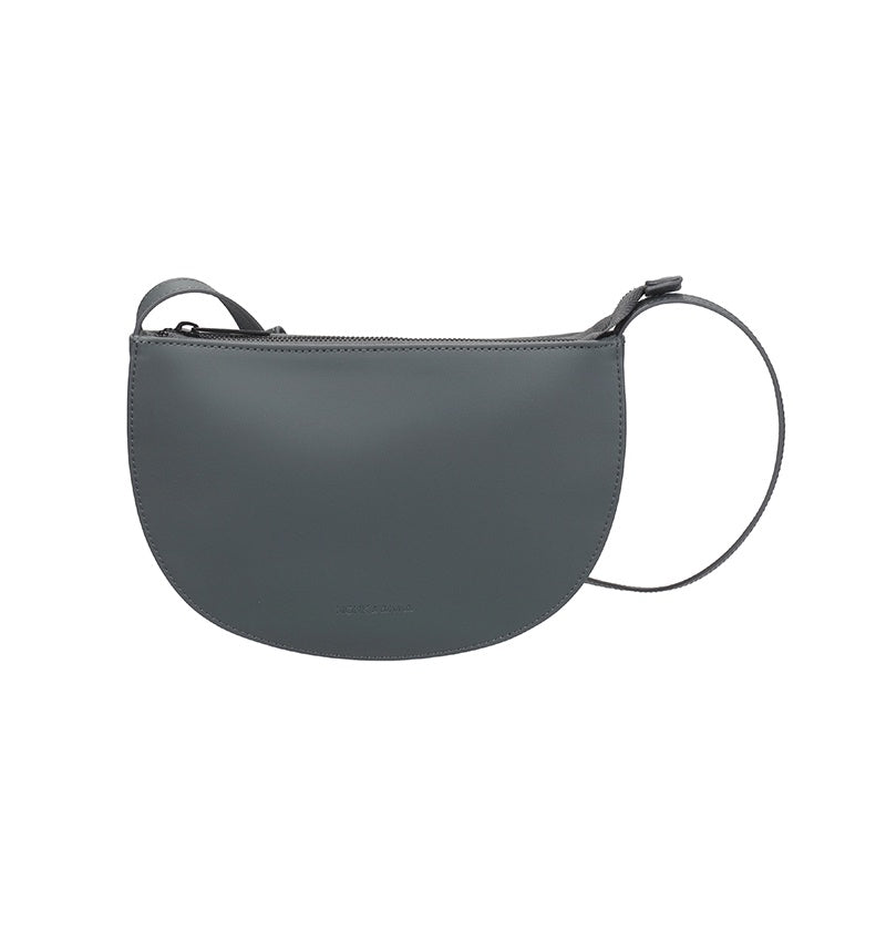 Handtas FAROU Half Moon-Ash