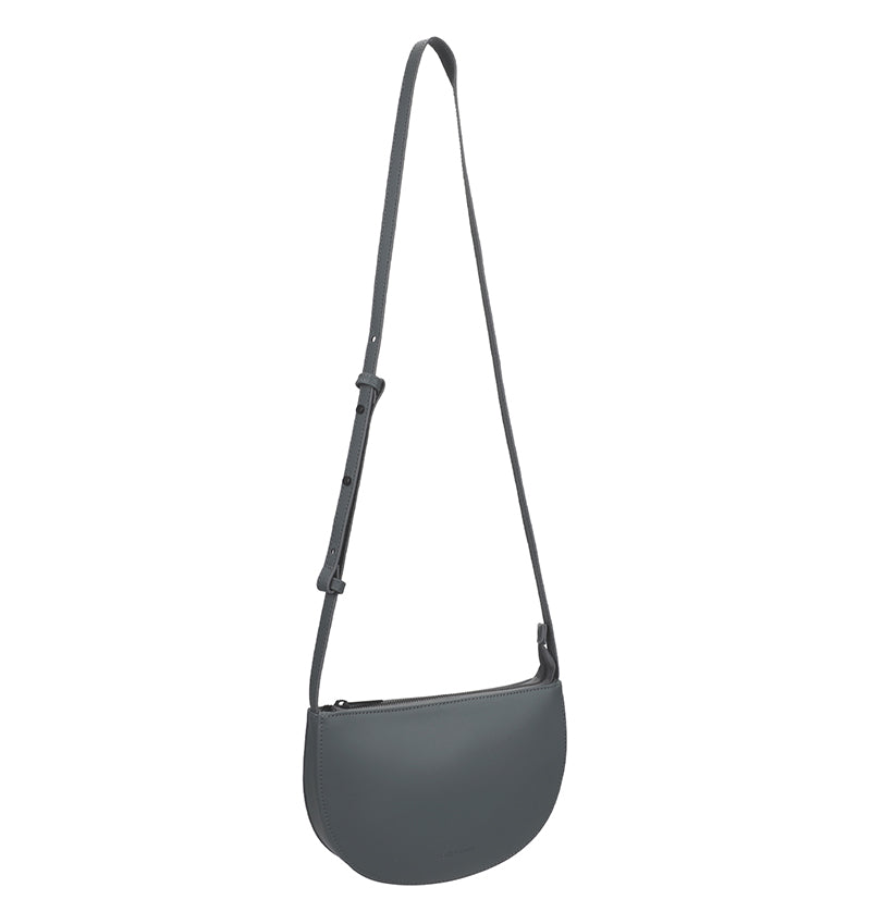 Handtas FAROU Half Moon-Ash