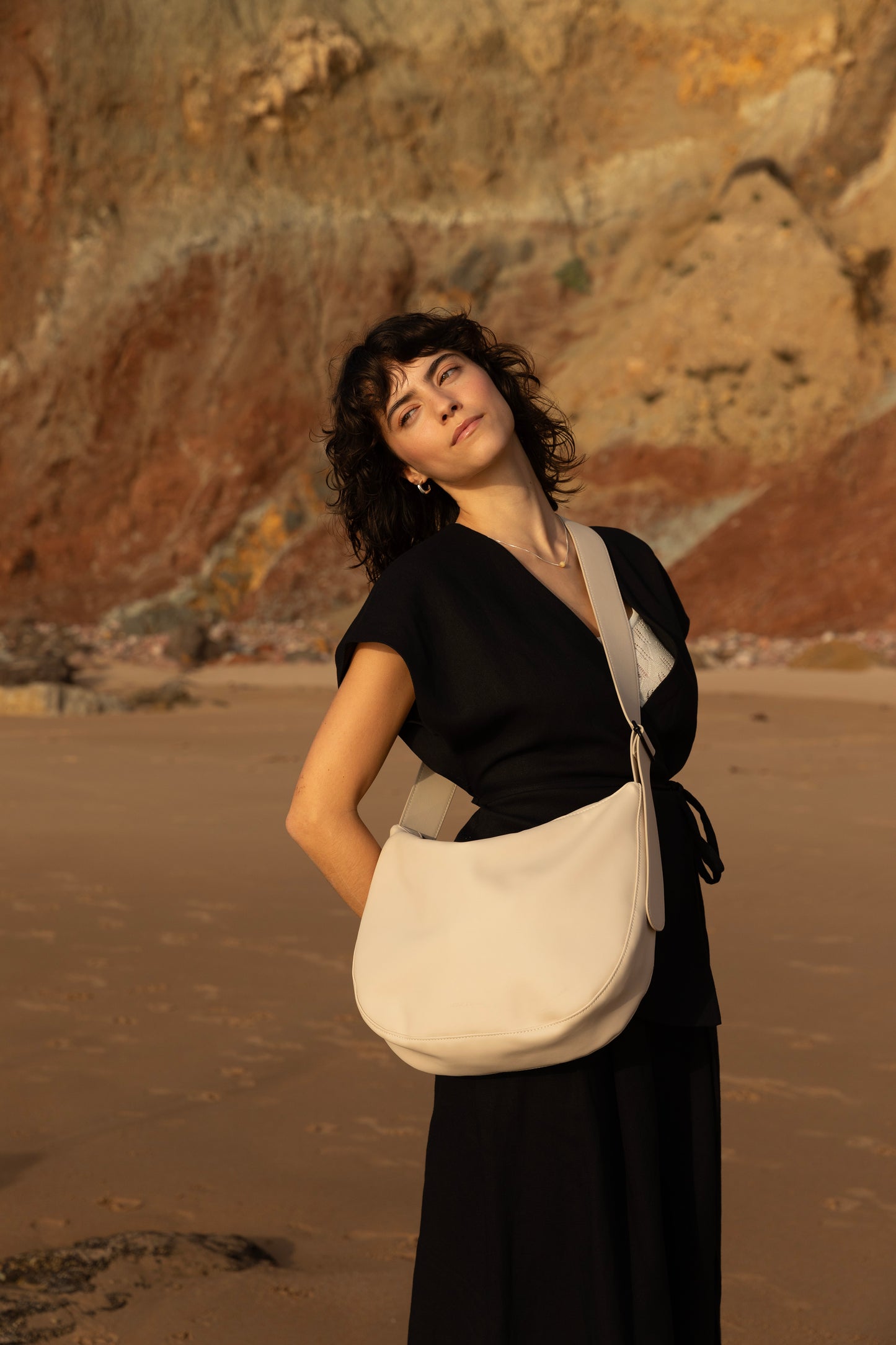 Handtas Umi Shopper Cross Body-stone