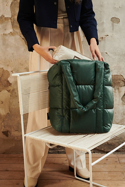 CLODE Puffy shoulder bag-jungle green