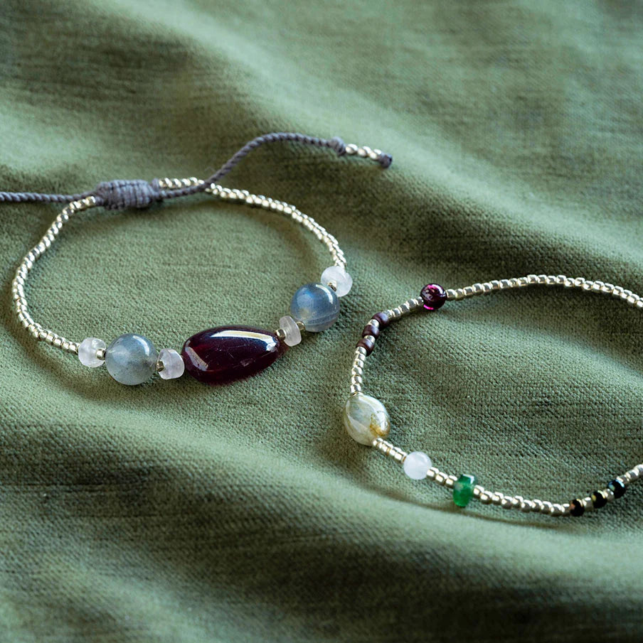 
                      
                        Armband Amuse Labradorite Gemstone Mix-silver
                      
                    