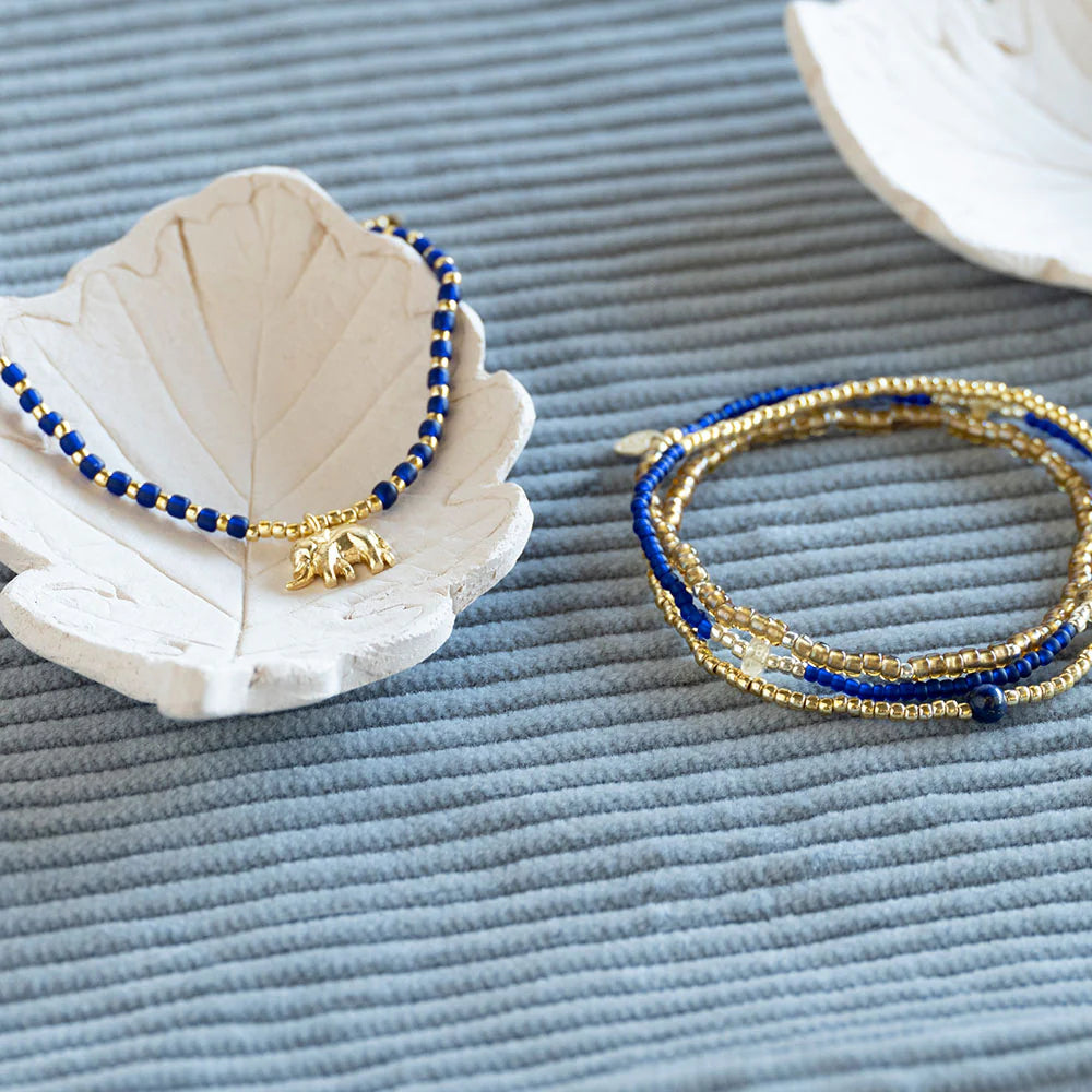 
                      
                        Armband Balanced Citrine/Lapis Lazuli-gold
                      
                    