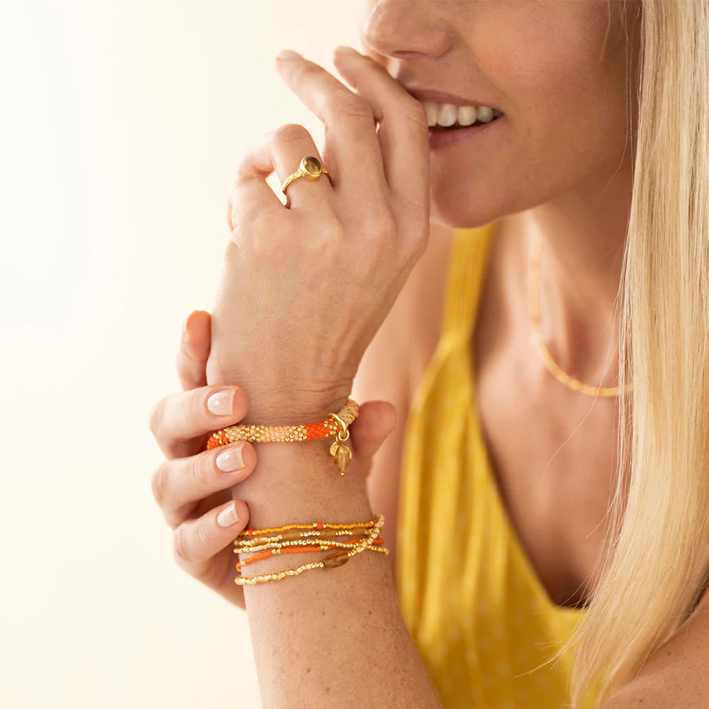 Armband Gifted Citrine-gold