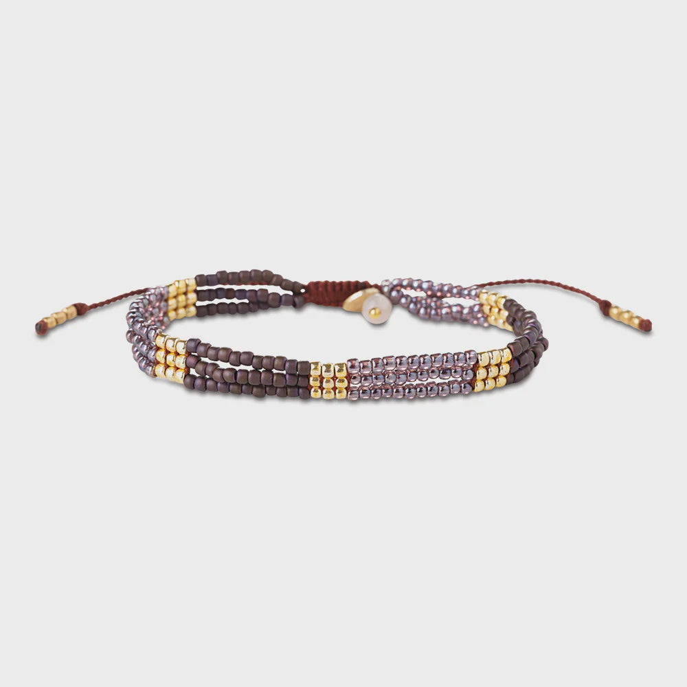 Armband Harmonious Rose Quartz-gold