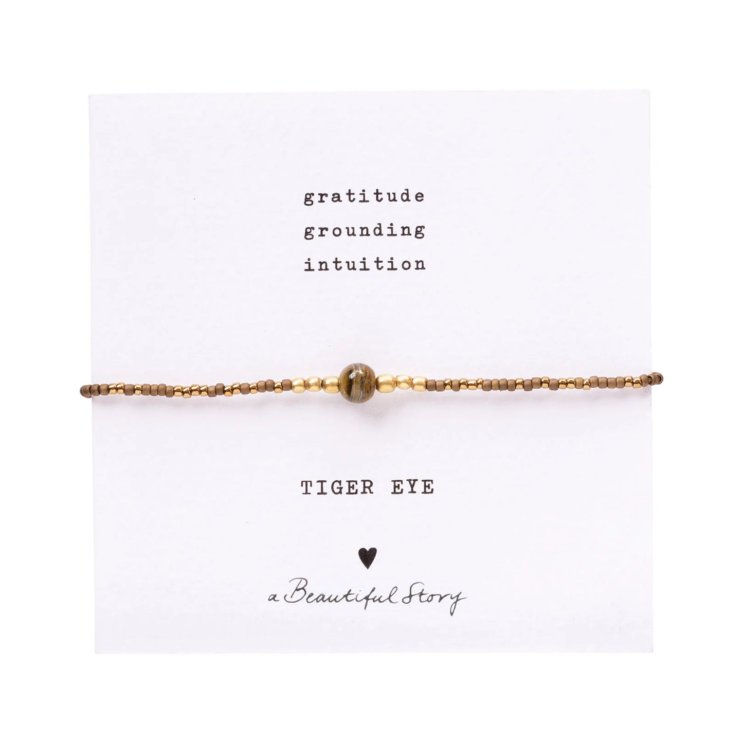 Armband Iris Giftcard Tiger Eye-gold