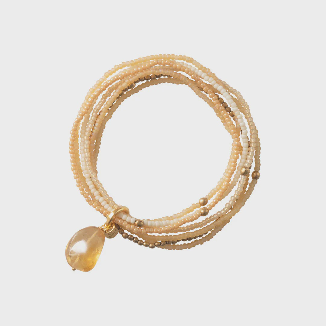 Armband Nirmala Citrine-gold
