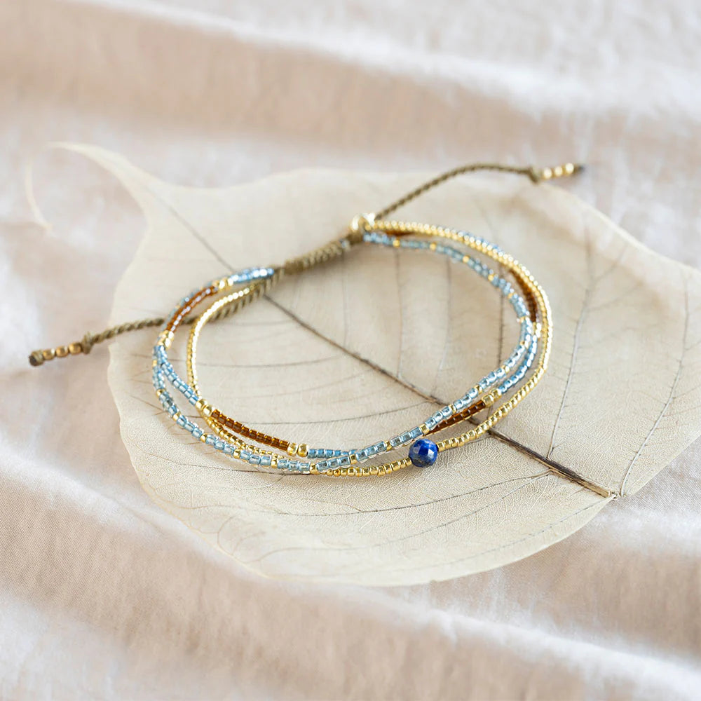 
                      
                        Armband Reflection Lapis Lazuli-gold
                      
                    