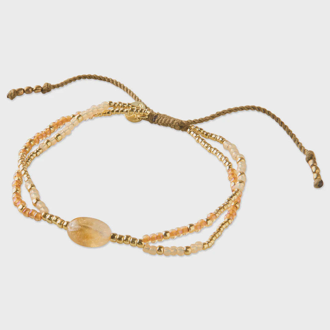 Armband Shining Citrine-gold