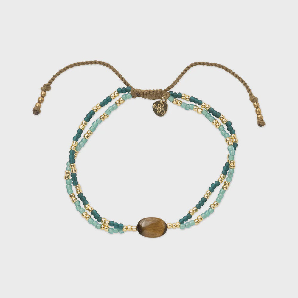 Armband Shining Tiger Eye-gold