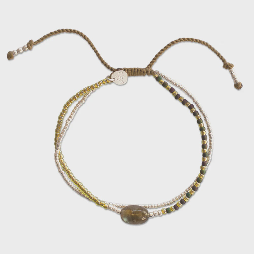 Armband Soothing Labradorite-silver
