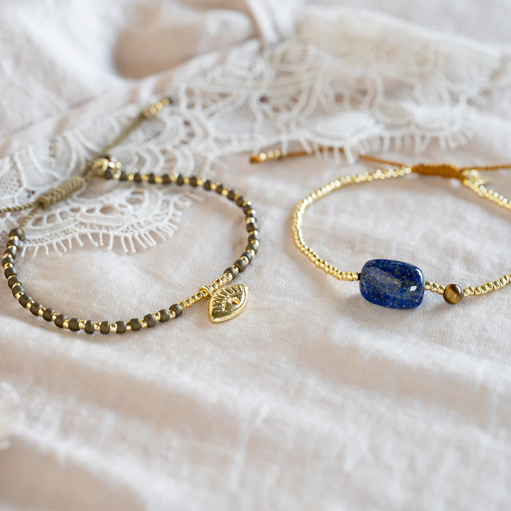 
                      
                        Armband Surprise Lapis Lazuli Tiger Eye-silver
                      
                    