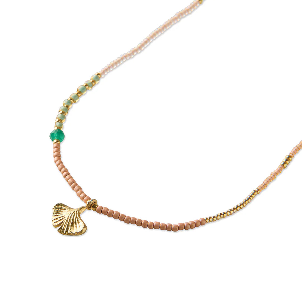 
                      
                        Ketting Adventurous Ginkgo Aventurine-gold
                      
                    