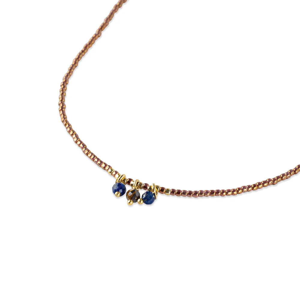 
                      
                        Ketting Empathy Tiger Eye/Lapis Lazuli-gold
                      
                    