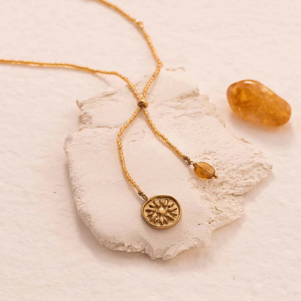 
                      
                        Ketting Purpose Flower Citrine-gold
                      
                    