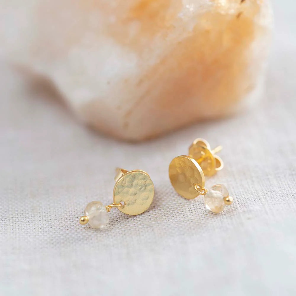 
                      
                        Oorbellen Studs Mini Coin Citrine-gold
                      
                    