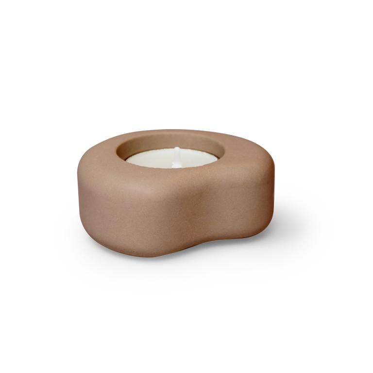 Fondant Theelichthouder Small 7x6cm-Mocha