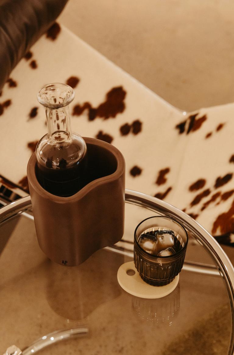 Fondant Wine cooler 18x15cm-Mocha