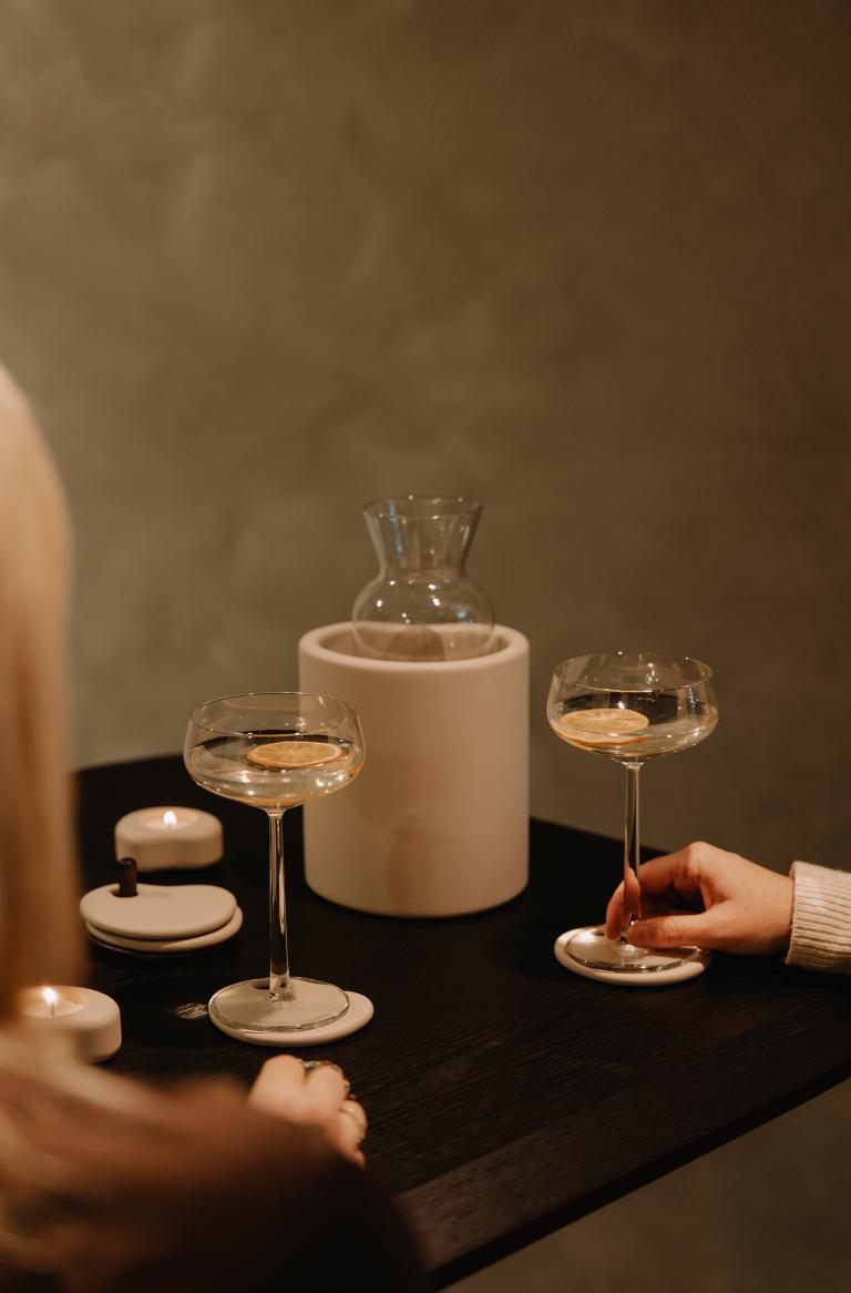 Fondant Wine cooler 18x15cm-Zand
