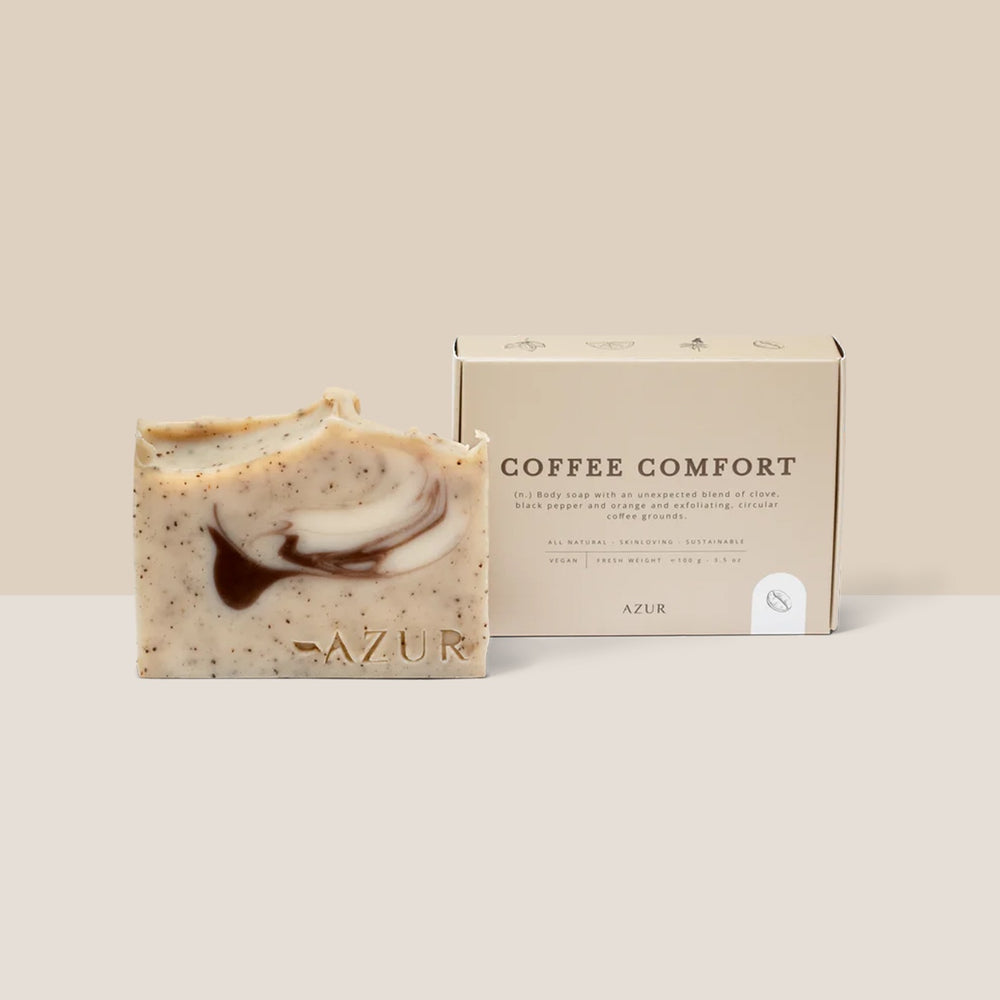 Azur Zeepbar 100% Natuurlijk-Coffee Comfort