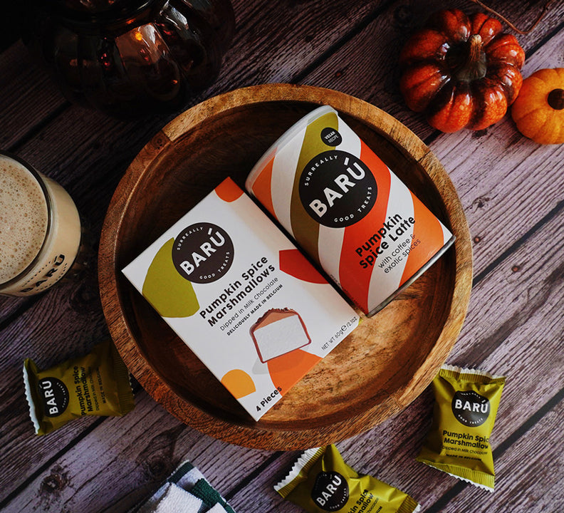 Baru Marshmallows 120gr-Pumpkin Spice