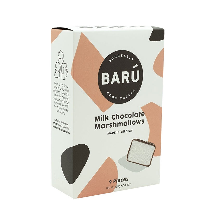 Baru Chocolate Marshmallows 120gr-original/melk