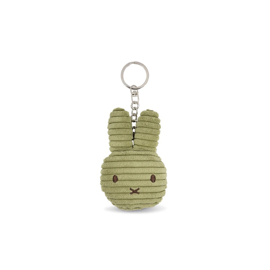 Sleutelhanger Nijntje Flat ECO Corduroy 10cm-olive green
