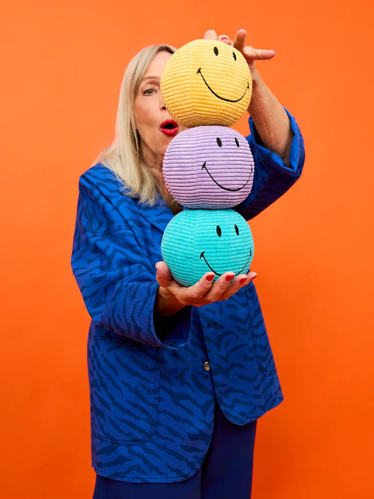 Smiley ECO Corduroy 13cm-teal