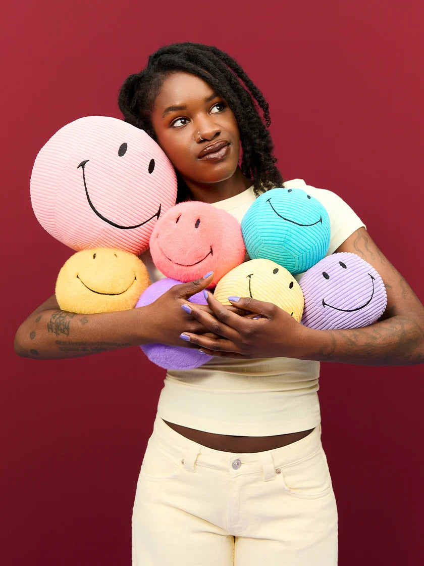 Smiley ECO Corduroy 13cm-dark purple