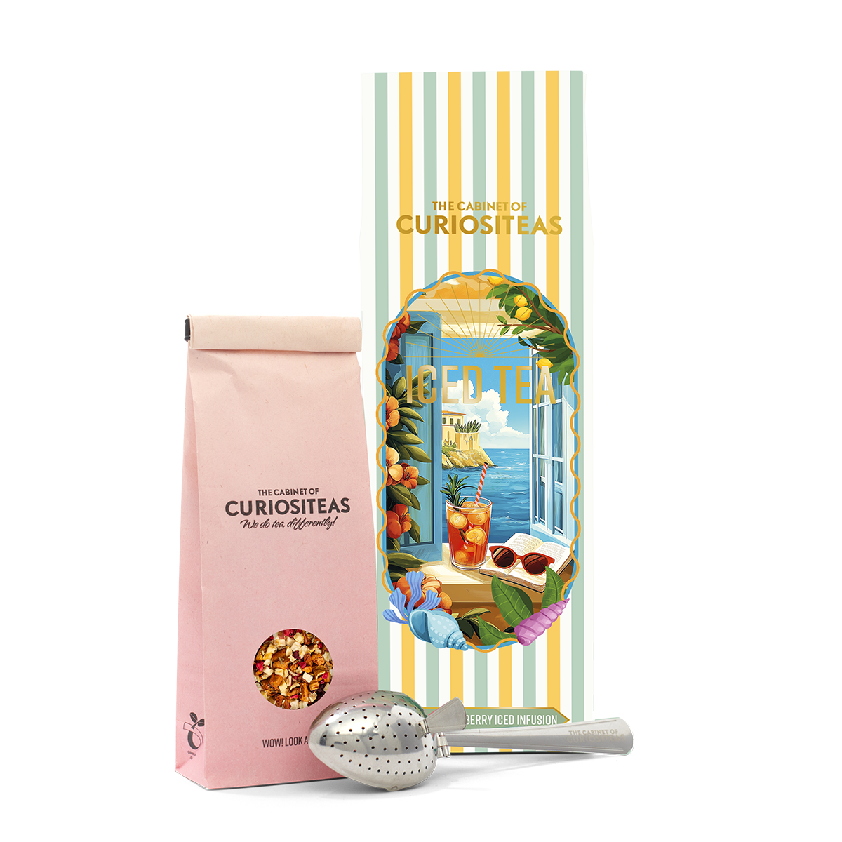 Curiositeas Giftbox Ice Tea-Rosemary & Berry