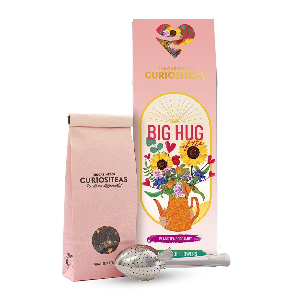 Curiositeas Giftbox Tea 'A Big hug'-blend of flowers
