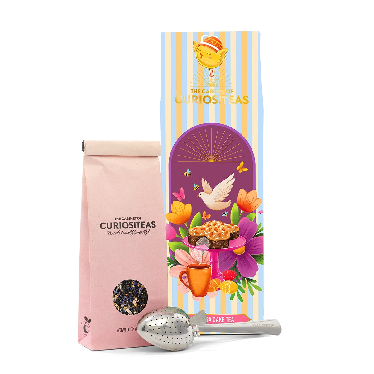 Curiositeas Giftbox Tea 'Colomba'-citrus