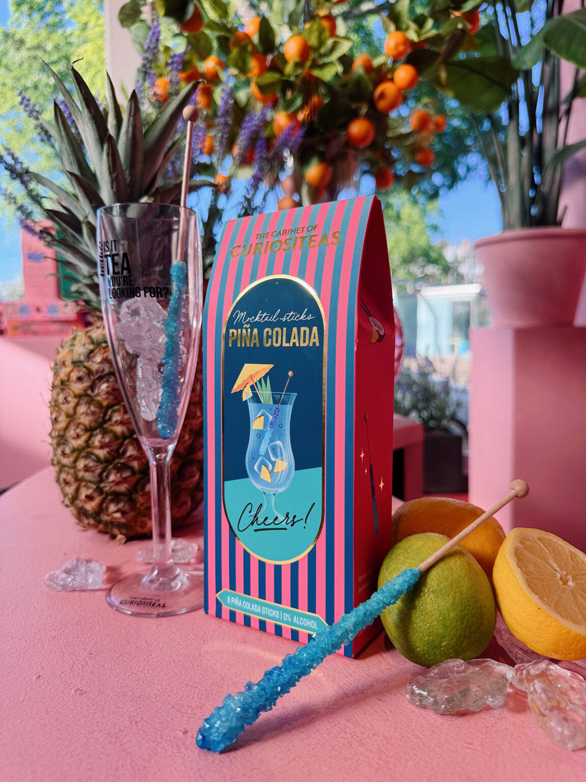 Curiositeas Mocktail Sticks 6pcs-Pina Colada