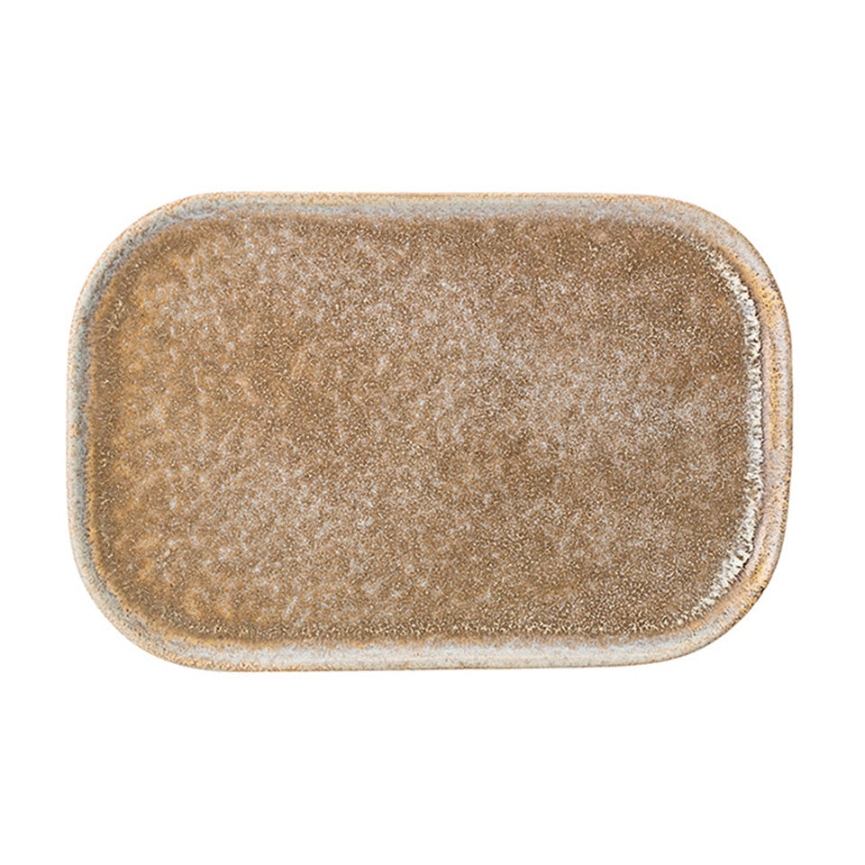 Bord Addison Stoneware 23x15cm-matte grey