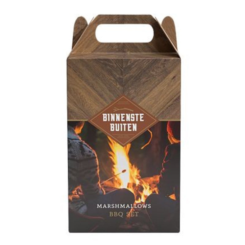Binnenstebuiten Marshmallows BBQ set