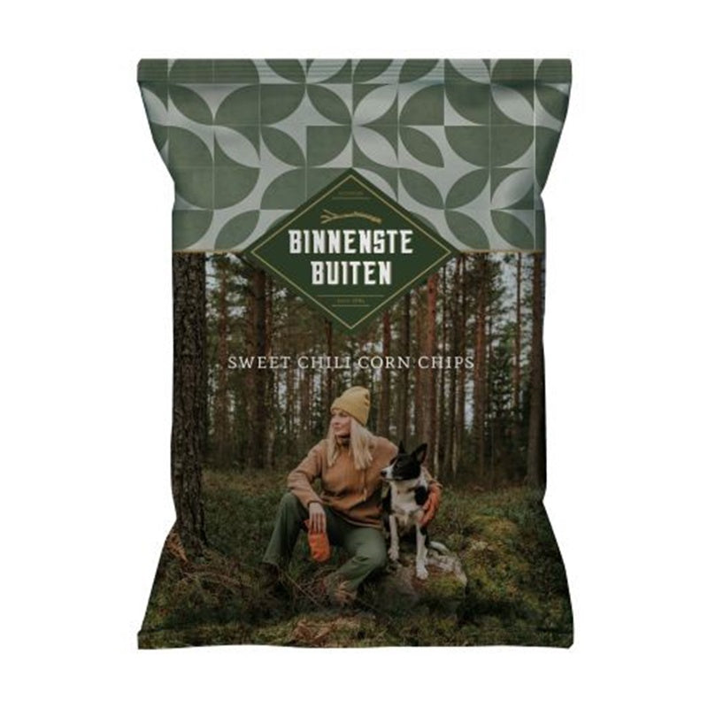 Binnenstebuiten Sweet chili corn chips