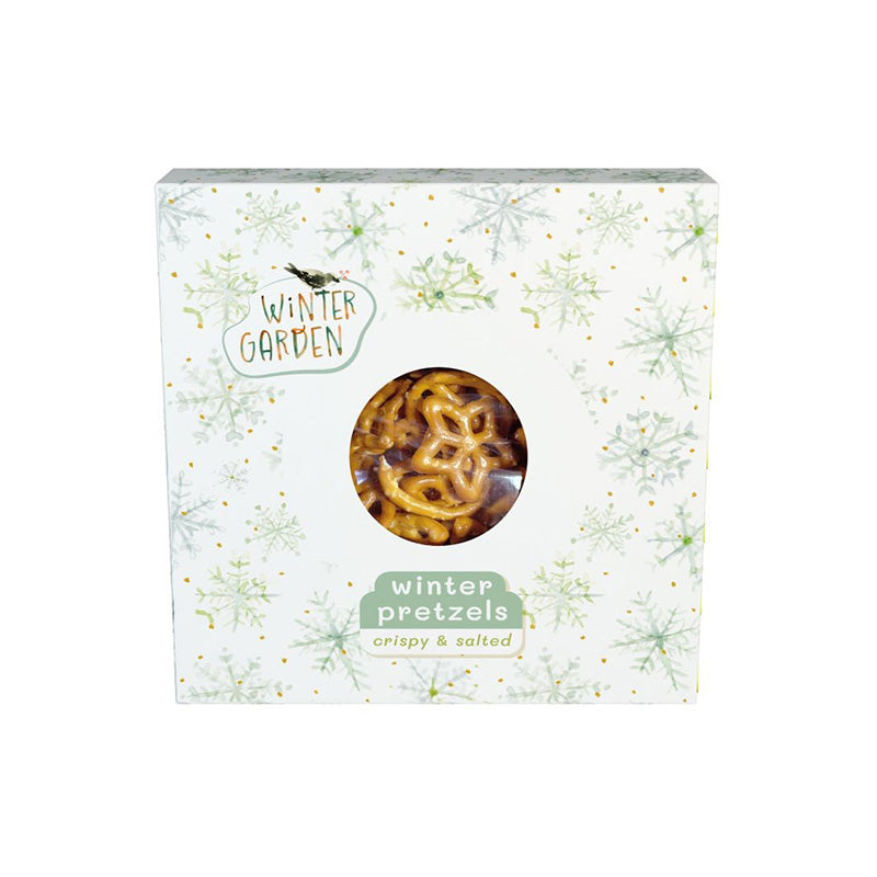 Winter garden pretzels