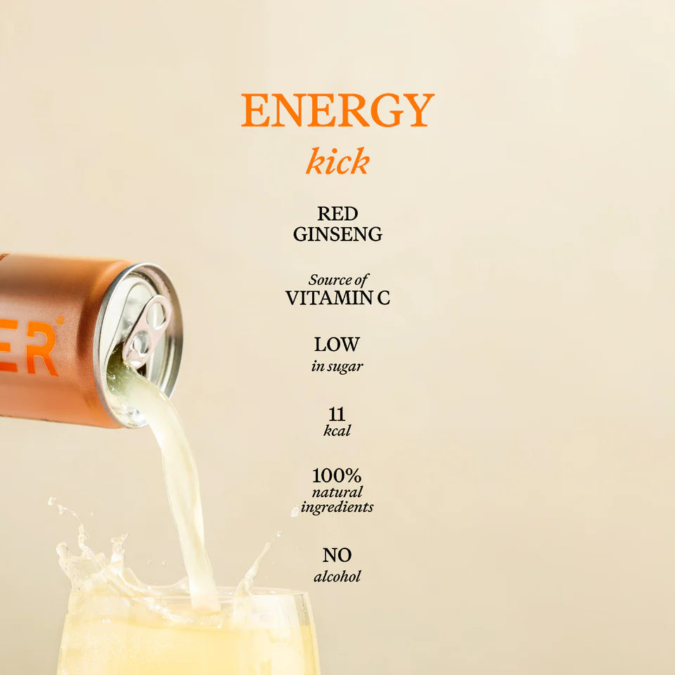 Gimber Ready To Drink ENERGY-250ml