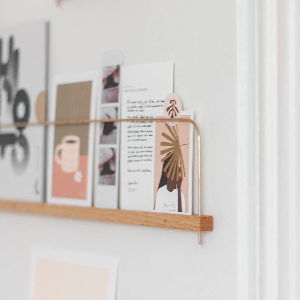 
                      
                        Fotoplank Super-Poses 20cm (2stuks)-naturel/gold
                      
                    