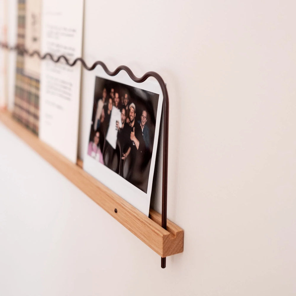 
                      
                        Fotoplank Super-Poses WAVES 20cm (2stuks)-naturel/black red
                      
                    