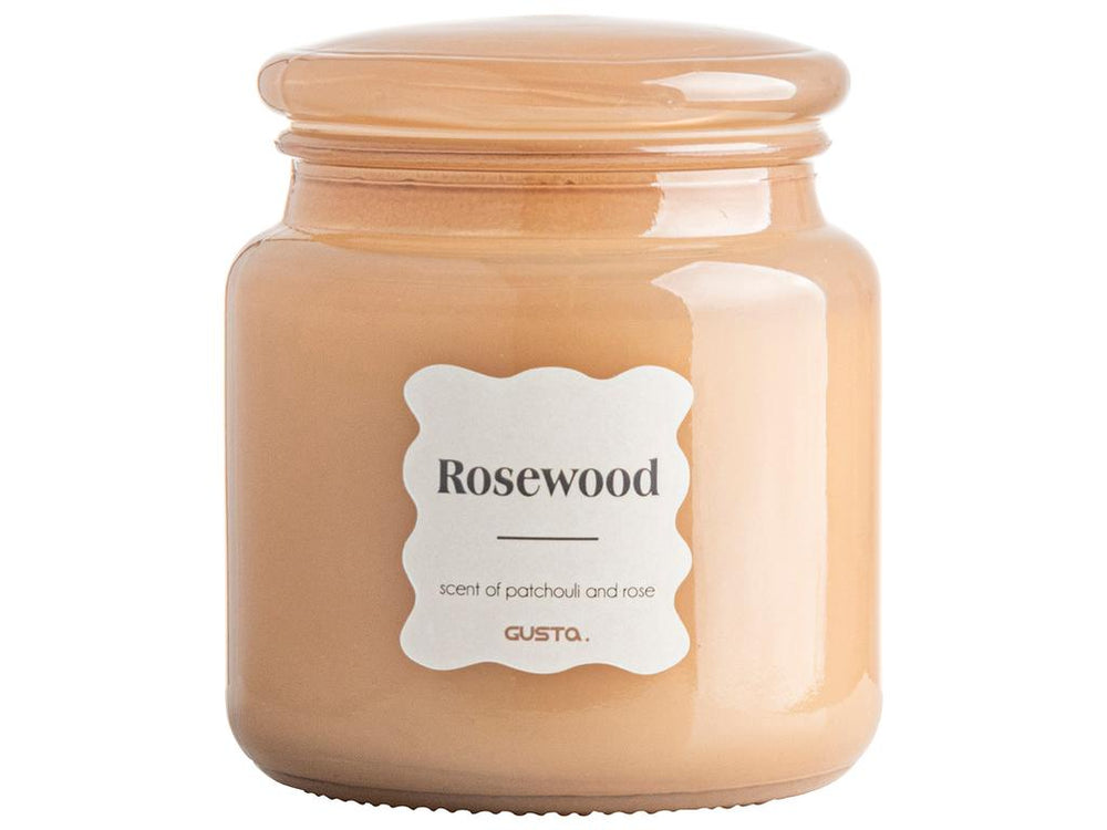 Geurkaars Apothekerspot 'Rosewod'-nude