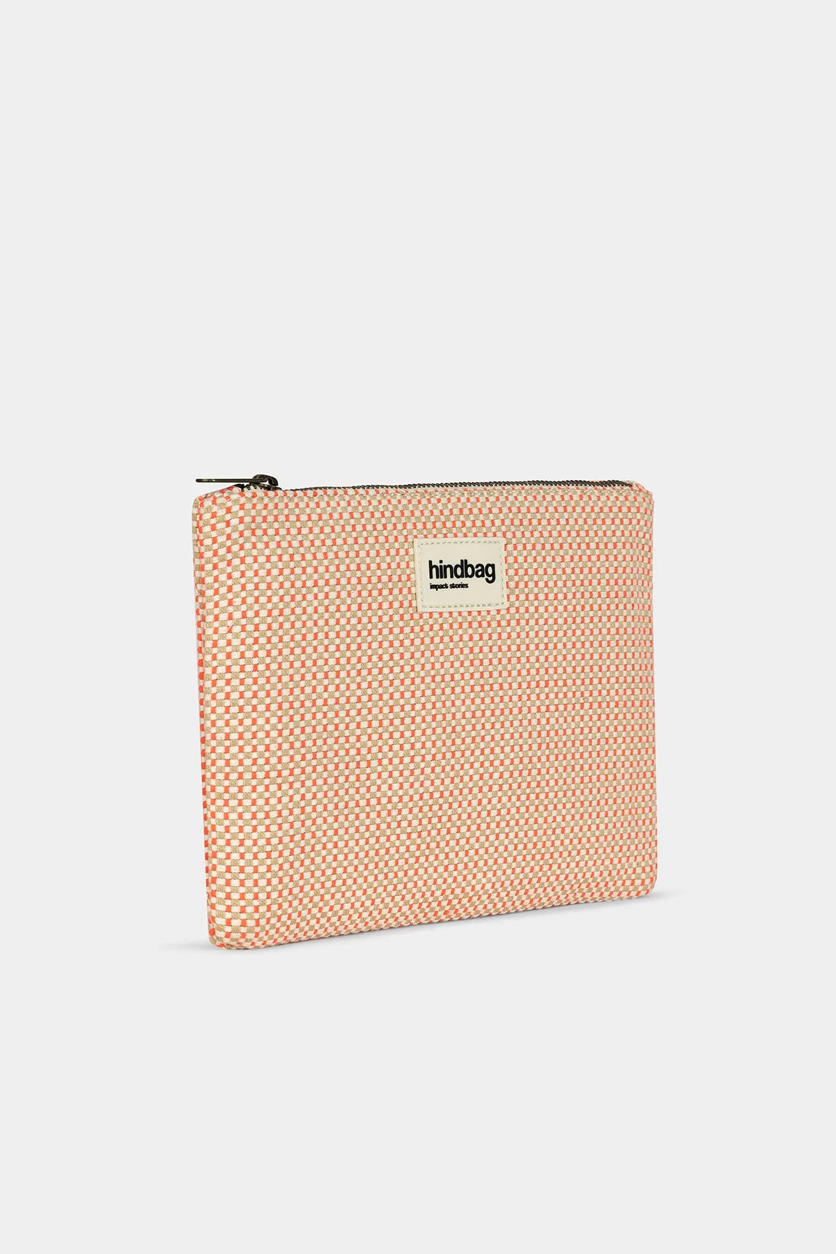 Pouch Ema Woven-coral