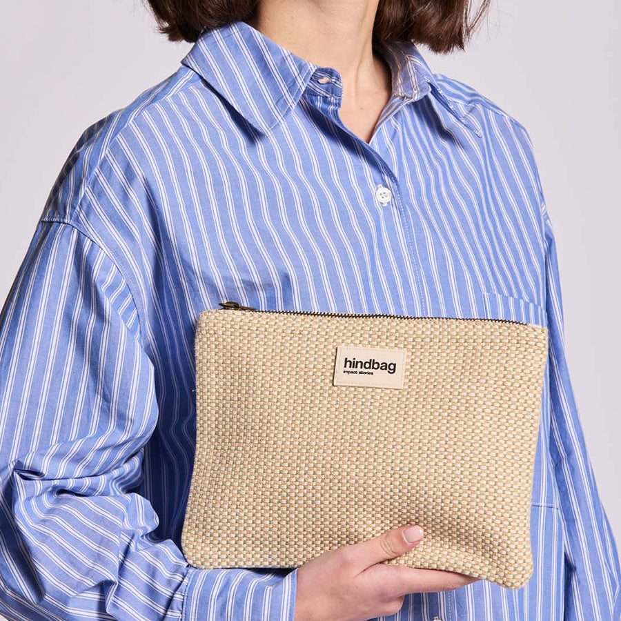Pouch Ema Woven-offwhite