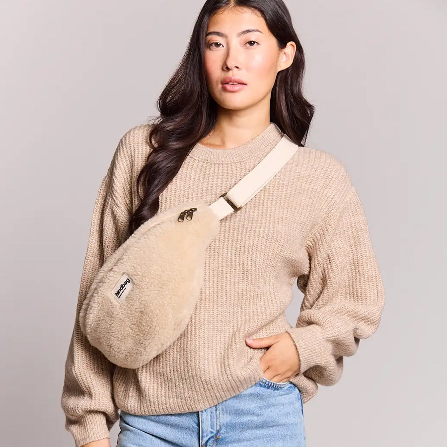 Sasha Fanny Pack Teddy-beige