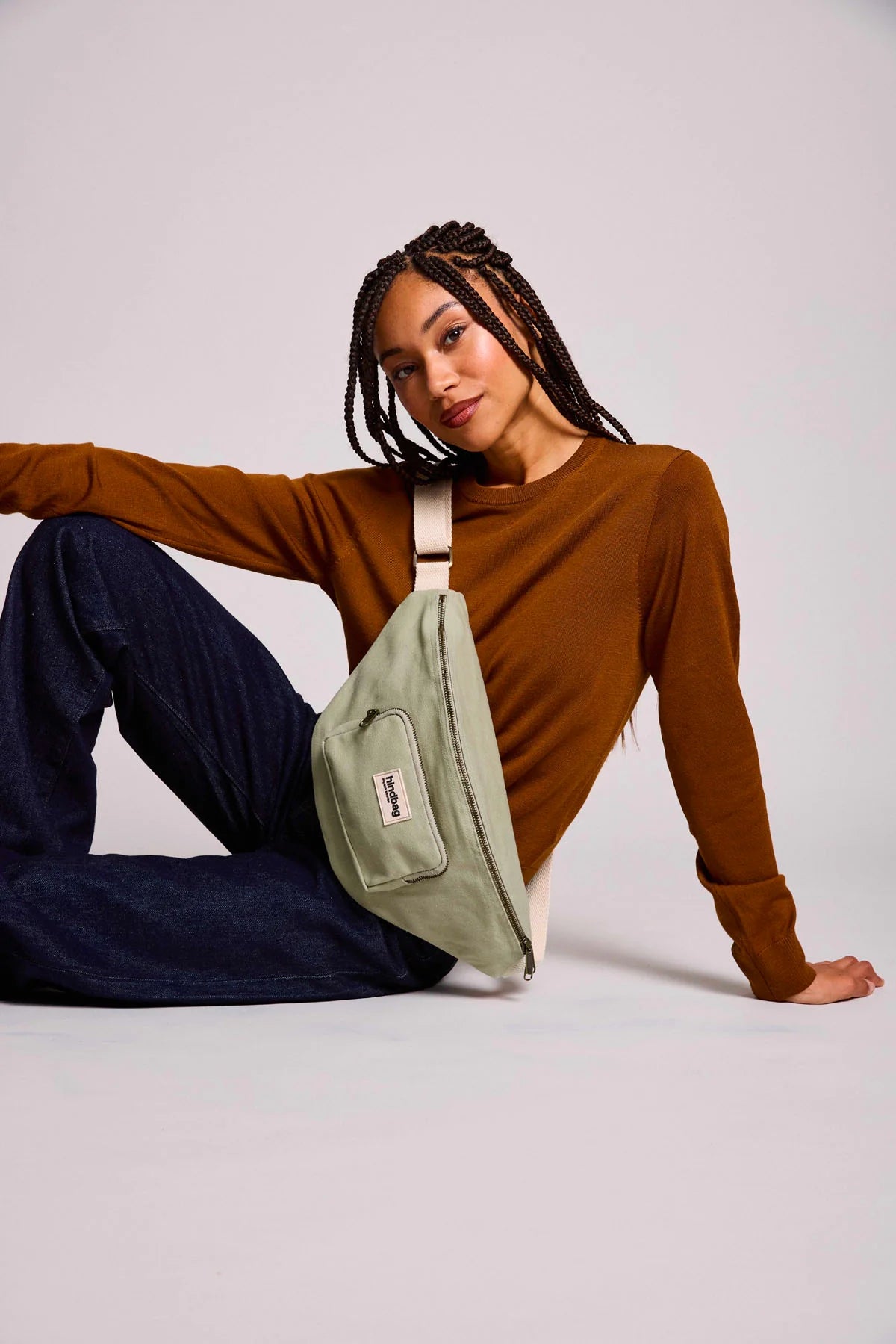 Fanny Pack Sofia XL-green clay