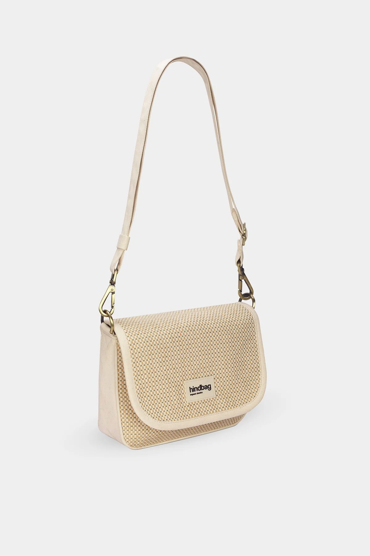 Handtas Margault Woven-naturel